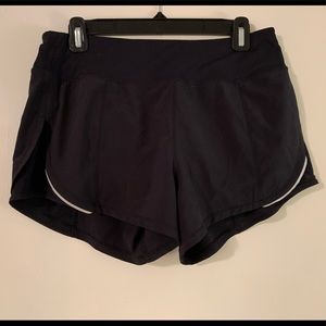 Zyia black mesh energy shorts size small